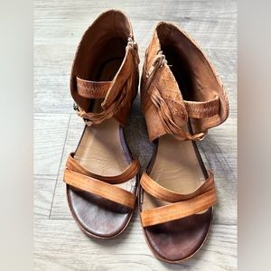 Osai Italian Leather Dressy Sandals size 38